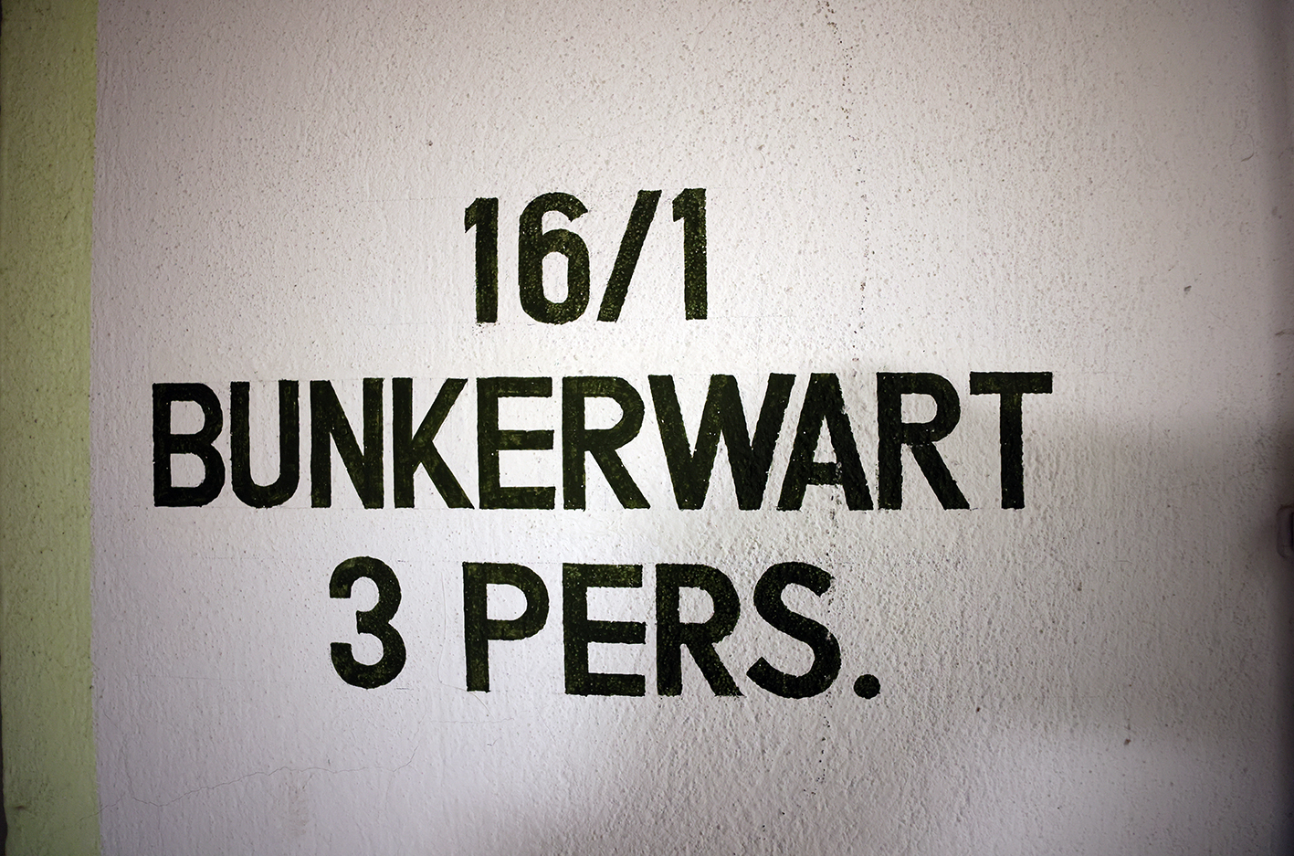 Kronacher Bunker Schrift